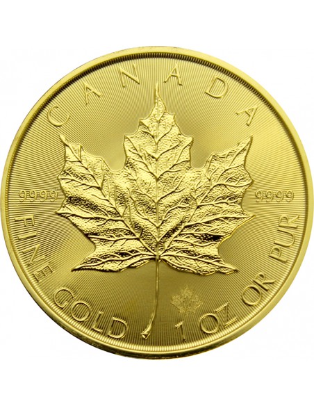 Zlatá investiční mince Maple Leaf 1 Oz