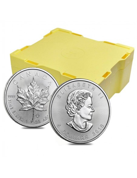 Stříbrná investiční mince Maple Leaf 1 Oz